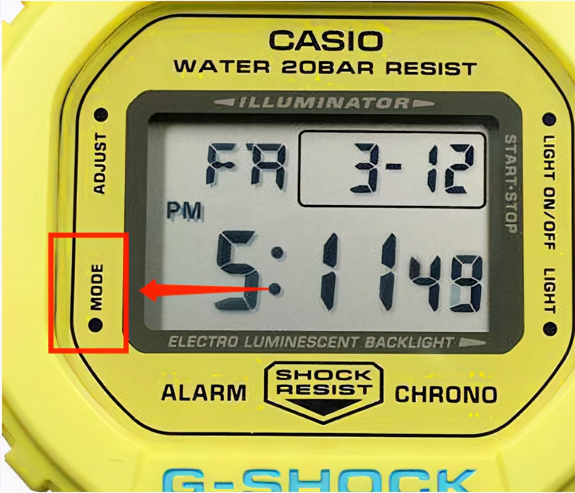 卡西欧手表怎么调时间（读懂卡西欧手表上的文字才能玩转它）-第27张图片