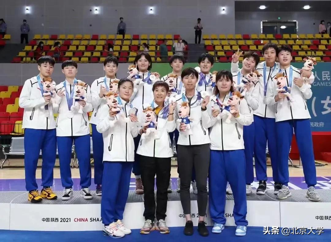全运会上的北大学子!