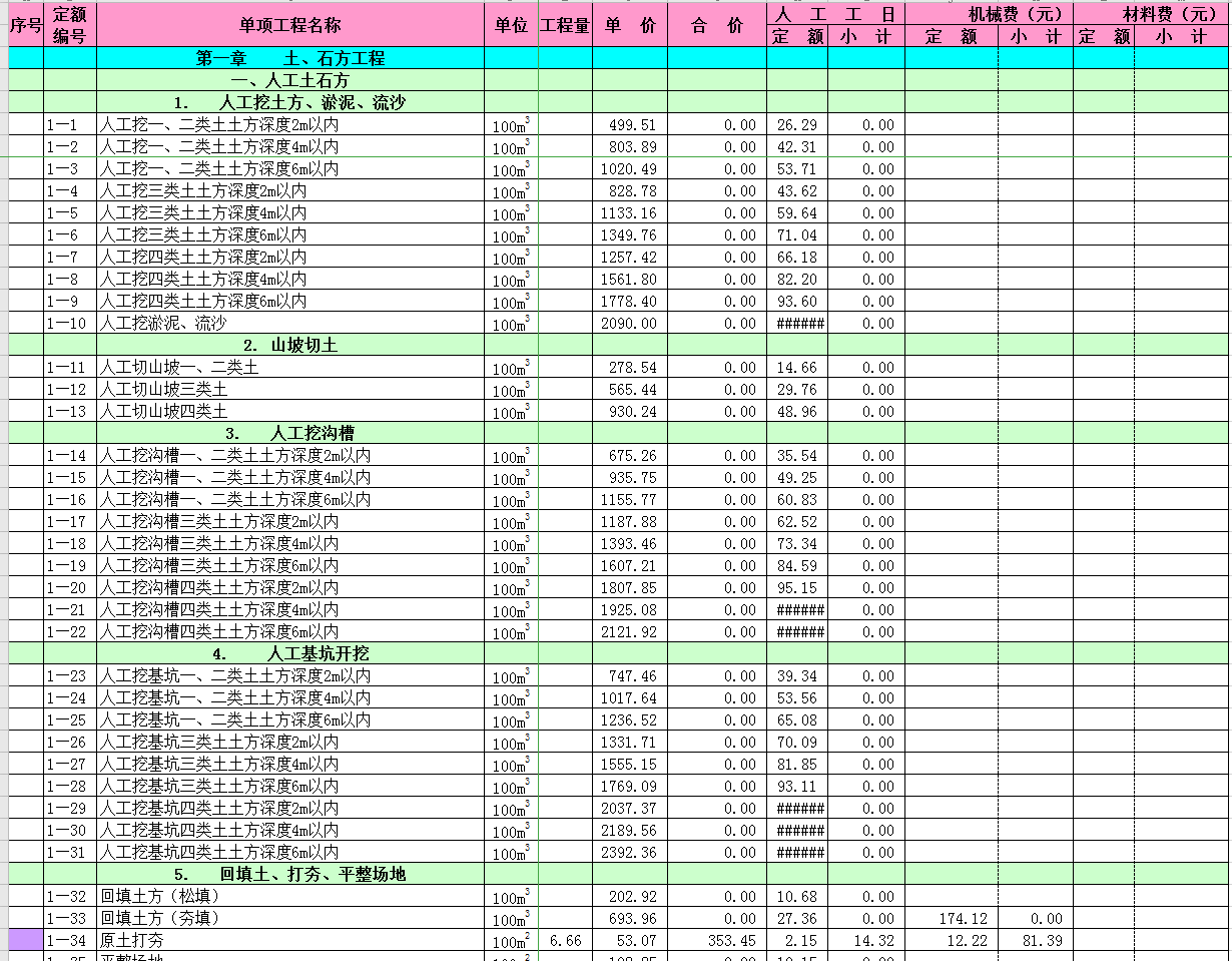 现在建筑会计都不加班?怎么回事?看这些建筑会计计算表格就明白了