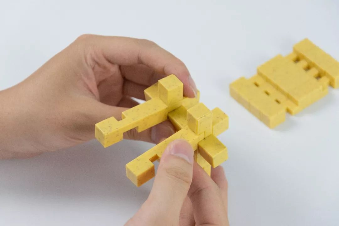 孔明锁系列拼装教程(六):笼中取珠