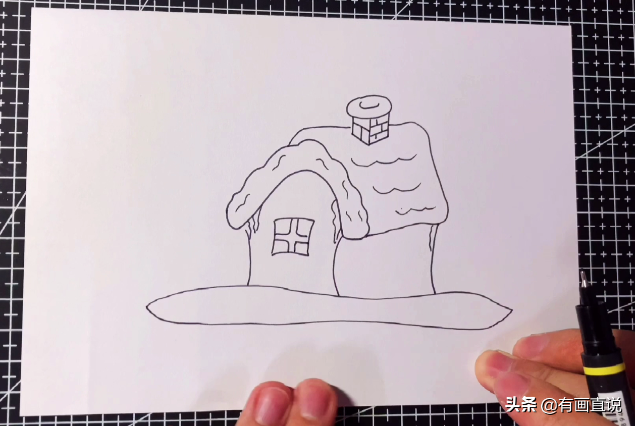 小房子简笔画怎么画(不同房子的画法介绍)