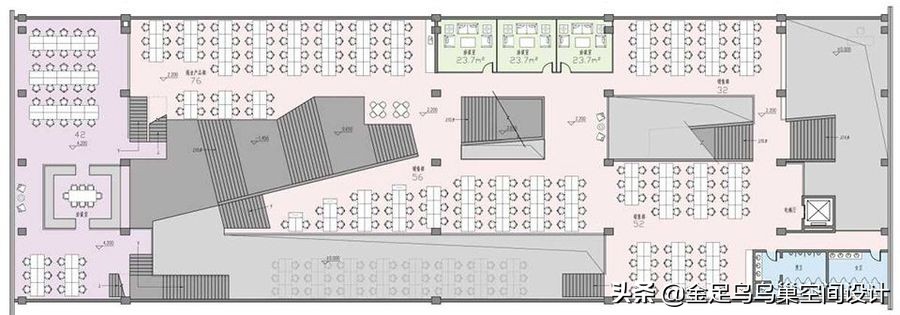 办公空间设计个性化体现 办公室创造风水空间的布局技巧