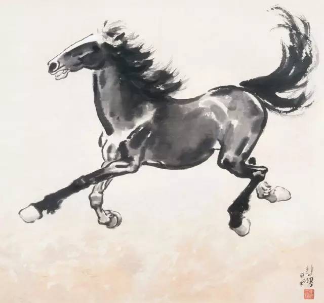 中国古今名家笔下的骏马，纵横驰骋