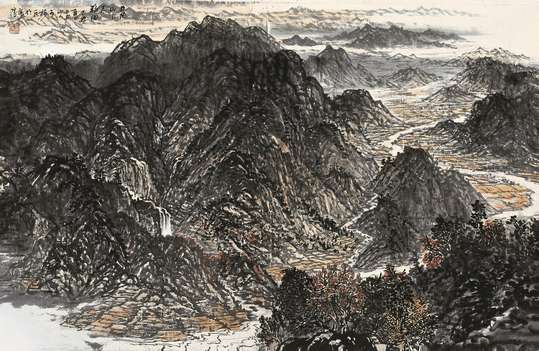 石大法:苍山如铁,凌云壮志井冈情