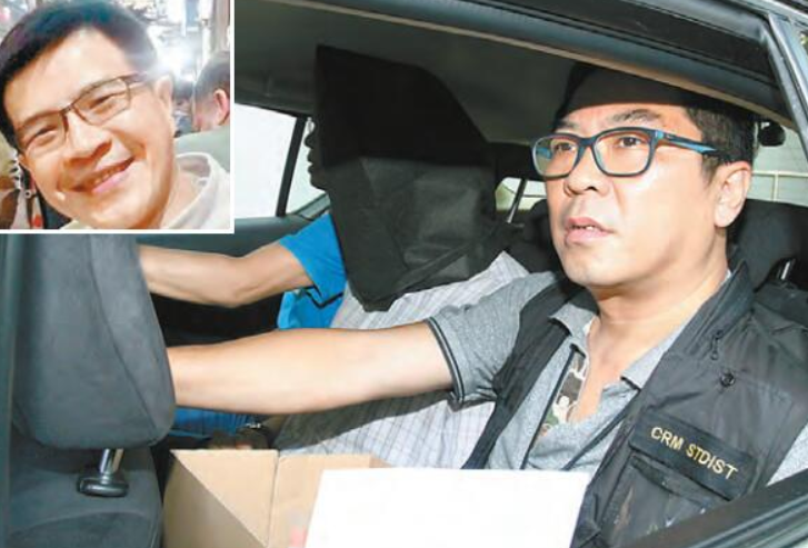 2015年，一名香港教授将2个瑜伽球放入车内，毒死了妻子和女儿