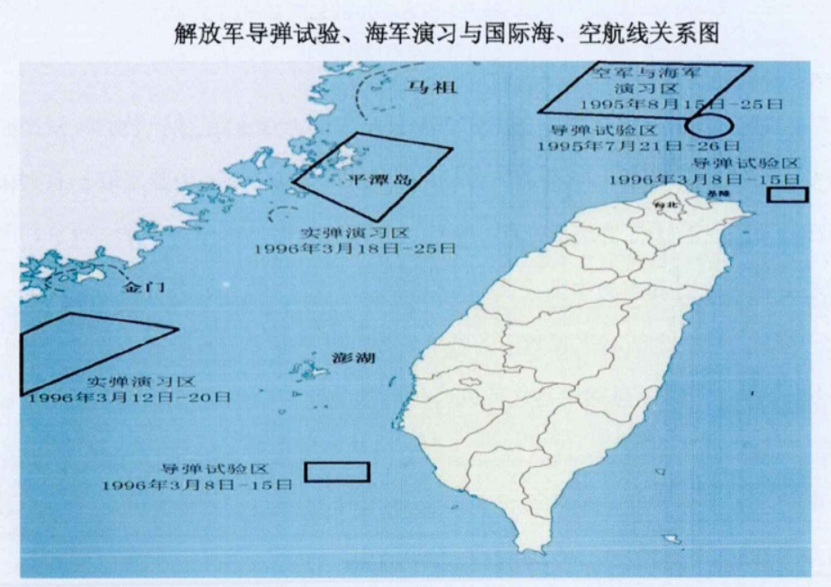 1996台湾海峡危机(1996年台海危机：功败垂成的雷霆亮剑！适逢其时的复兴契机)