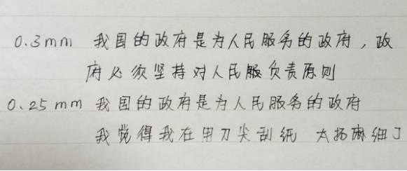磨刀不误砍柴工，选笔不误高考功，深度测评各型号水笔