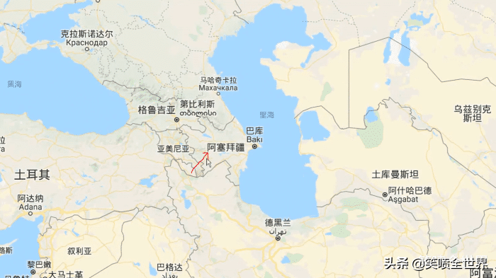 乌兹别克斯坦地图(从地图上看国家间的奇葩飞地，飞得到处都是)