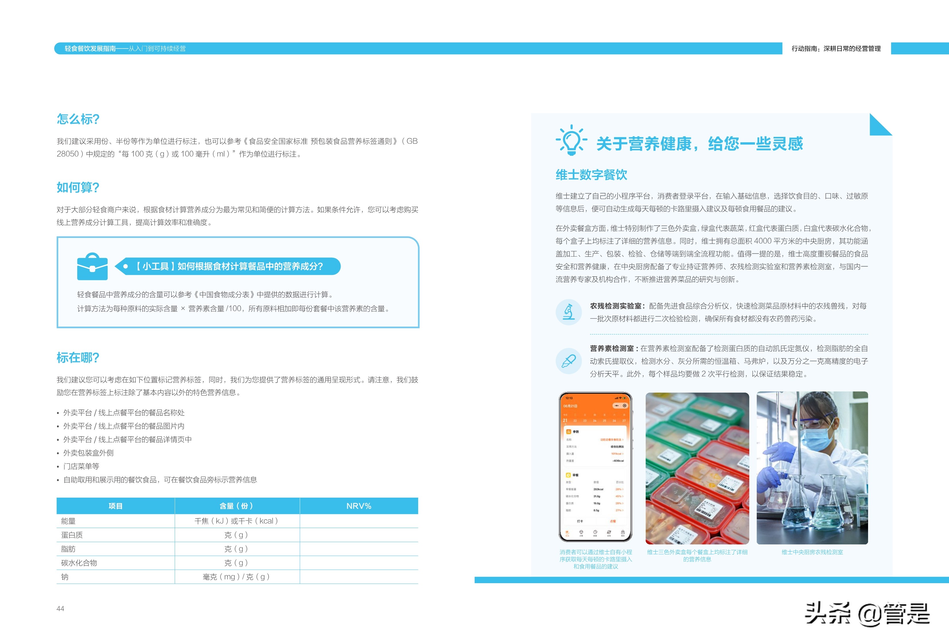 轻食餐饮发展指南：从入门到可持续经营