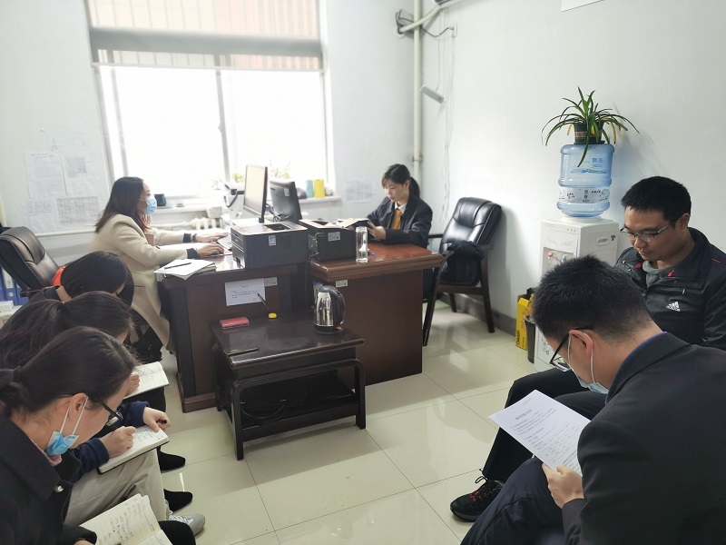 西安阎良法院：审执工作全面部署 吹响结案冲锋号角