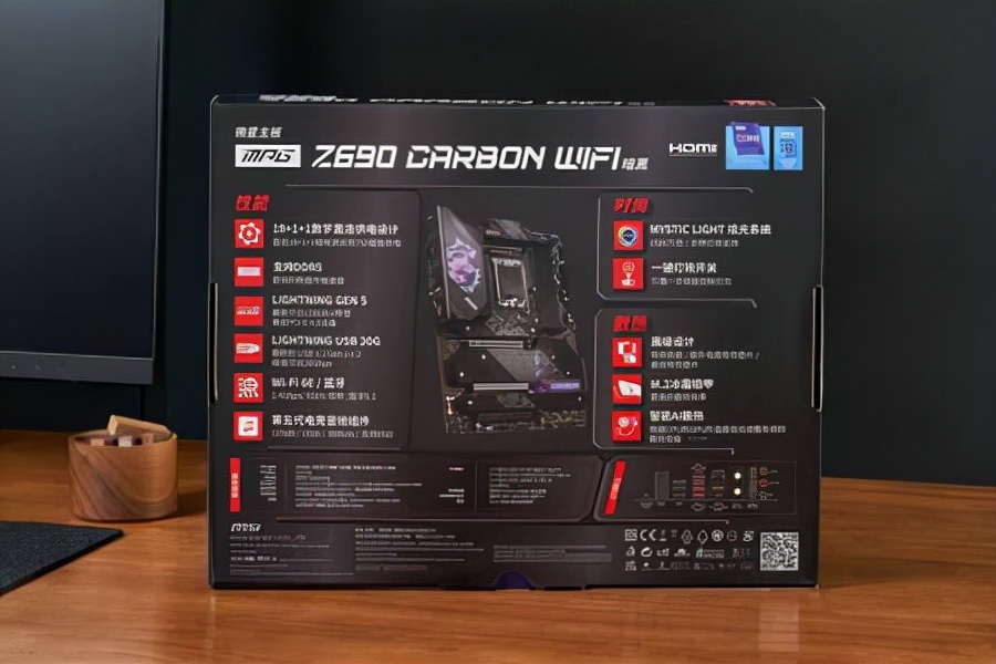 微星MPG Z690 CARBON WIFI暗黑主板评测：全面进化的暗黑之龙