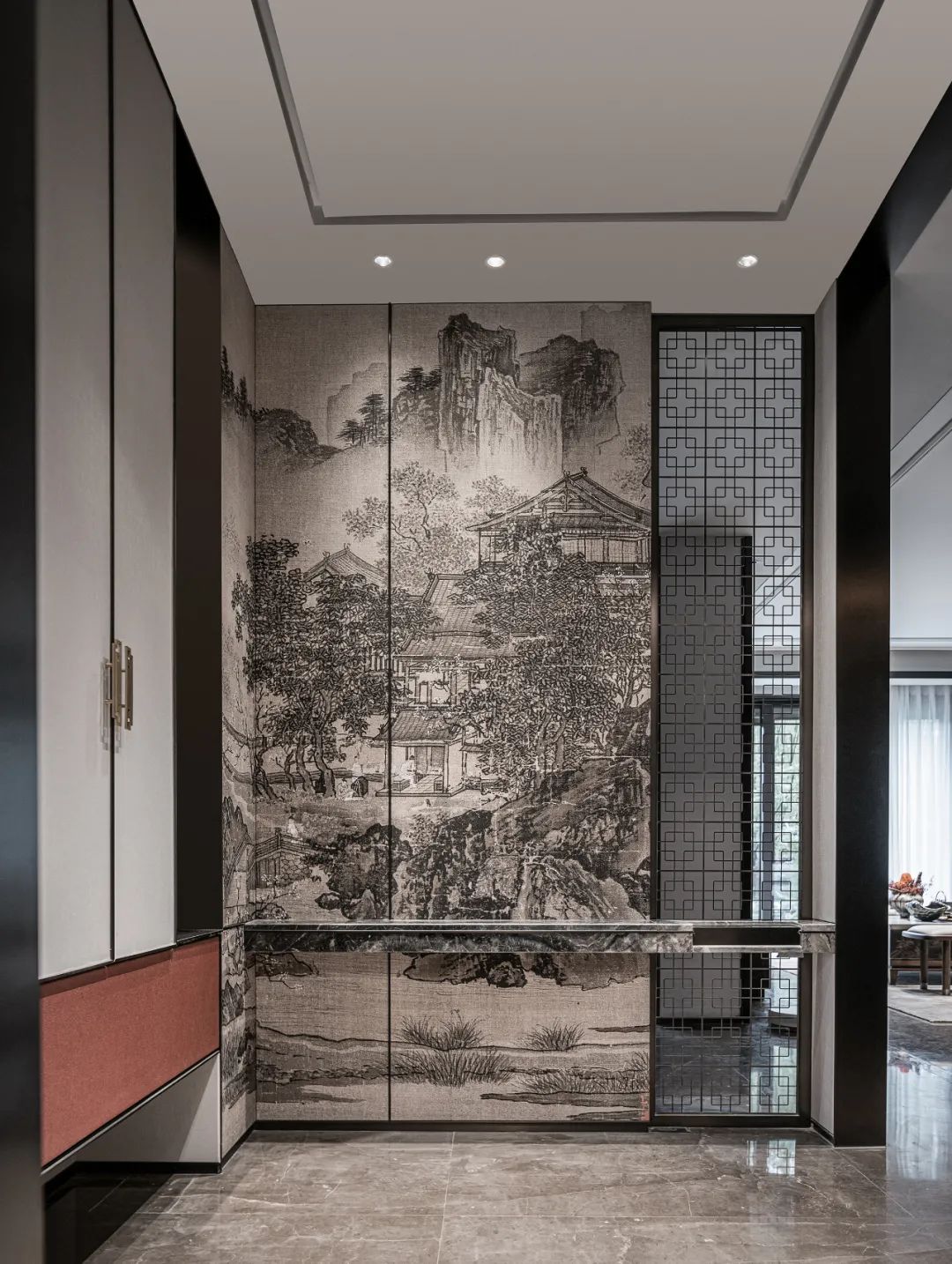江苏夫妻的286㎡别墅火了，满屋中式的诗情画意，藏不住的高级感