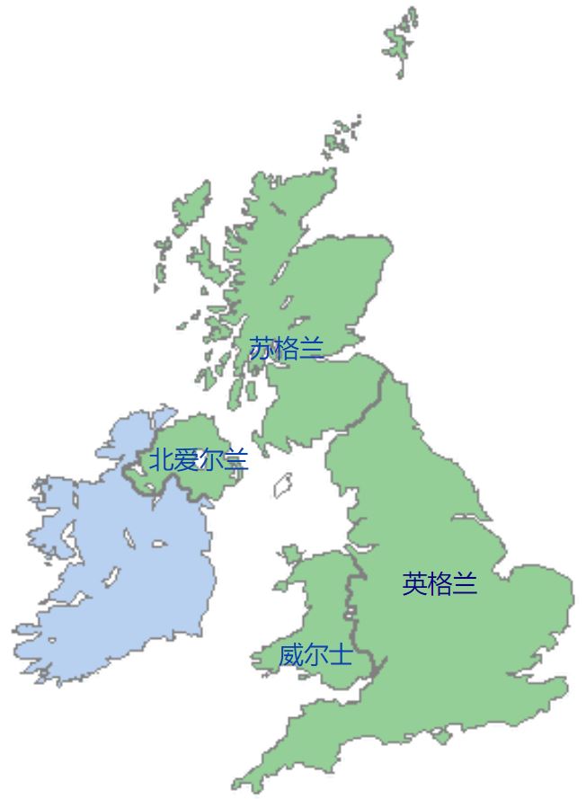 英国四大地区图片