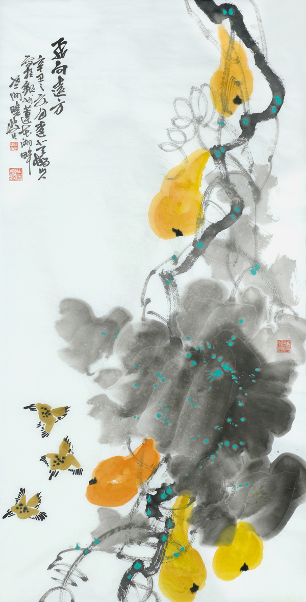 当代中国杰出画家杜晓波——意笔葫芦画展