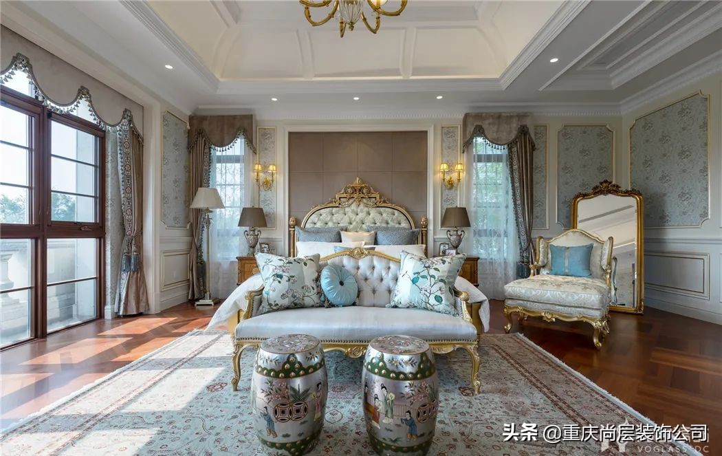 尚层作品｜两套优雅法式别墅，藏不住的浪漫情怀