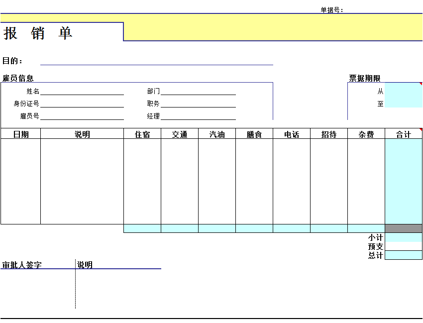 太全面了，财务人员常用表格模板大全，让你轻松搞定各种表格