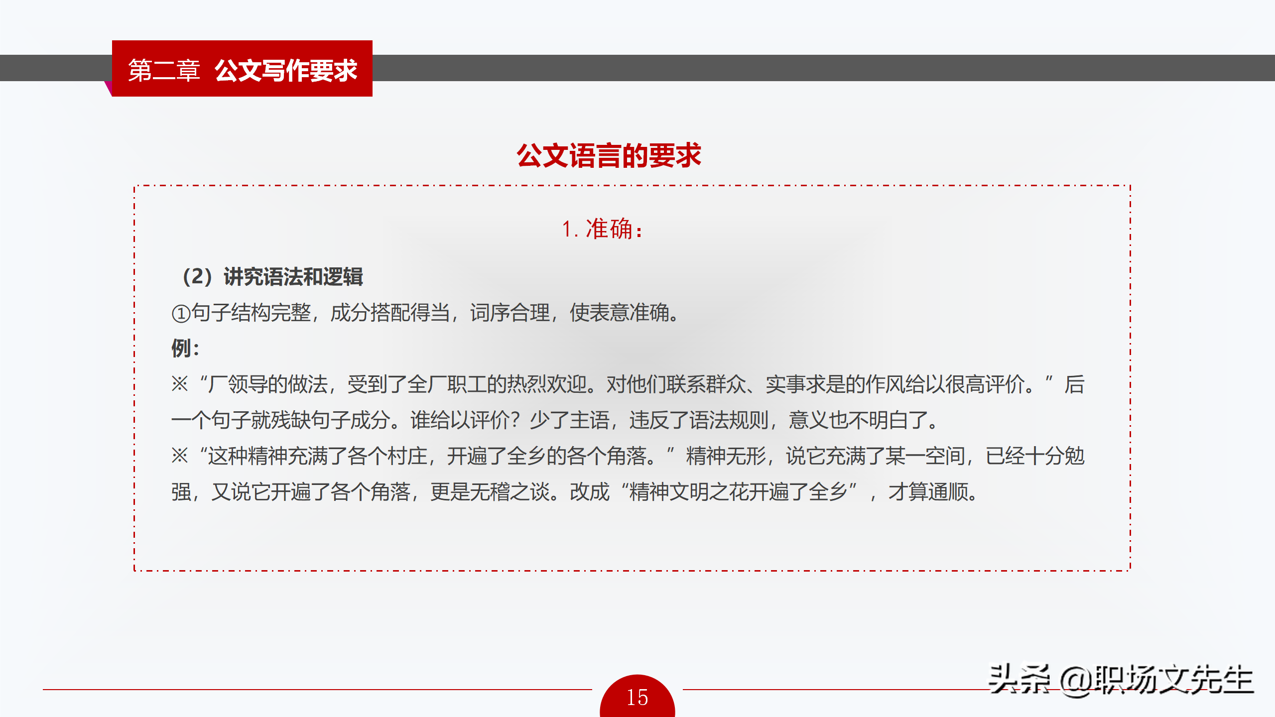 公文写作概述，72页公文写作培训课件，公文写作要求和具体方法