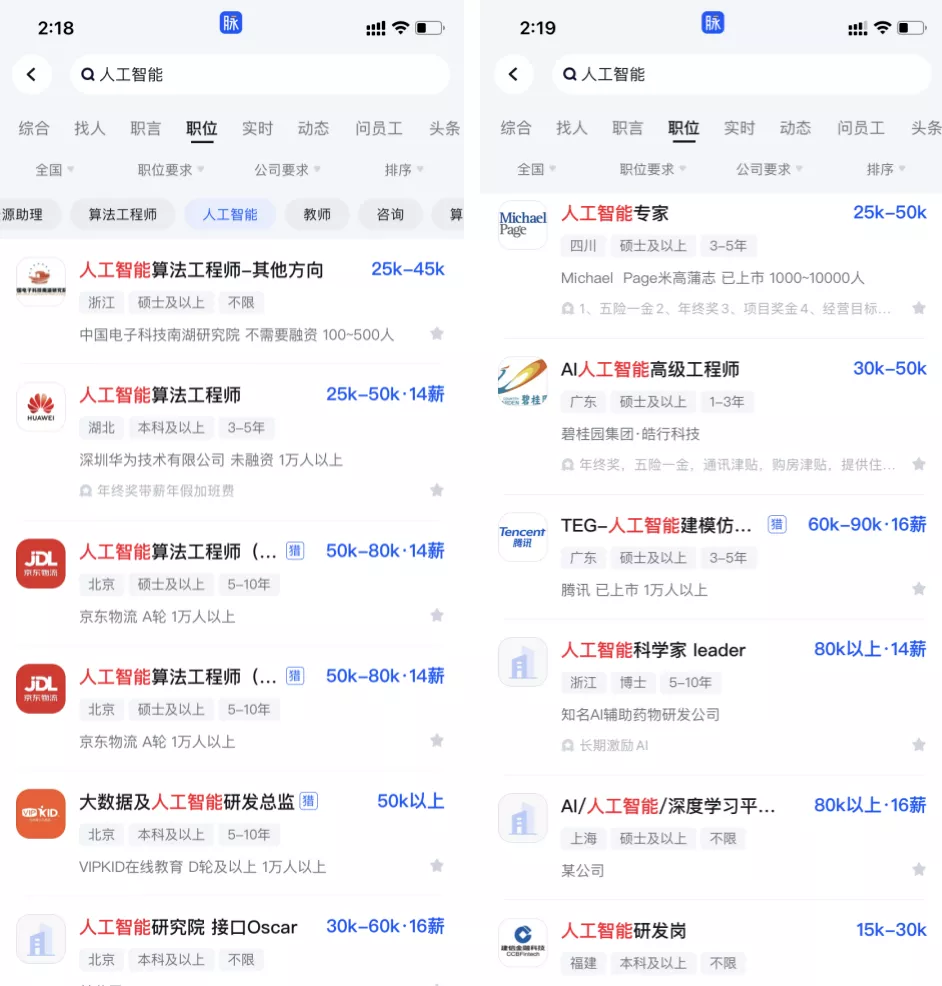 AI人才：年薪百万 内心难安