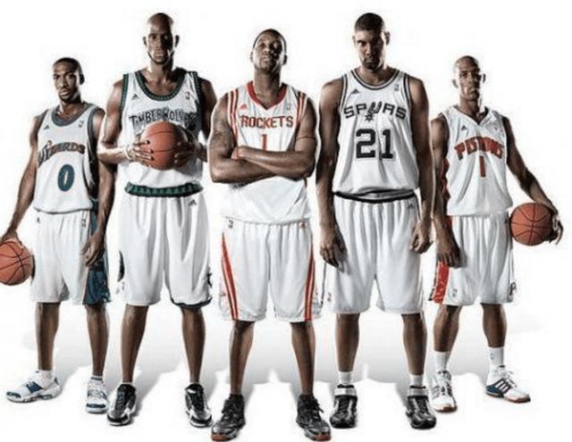 而耐克历史上从来都没有为内线设计过签名鞋,而阿迪的历史上却有多为