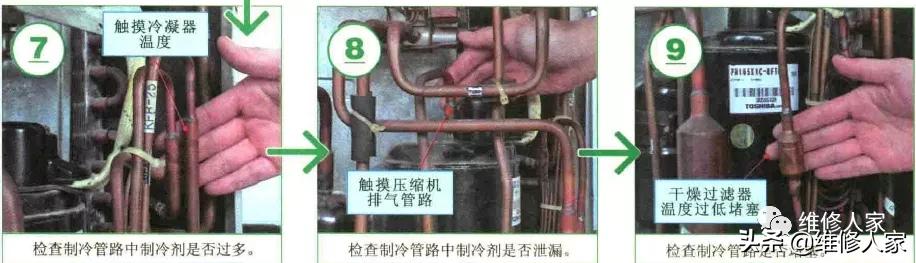 空调不工作不制冷故障检修思路