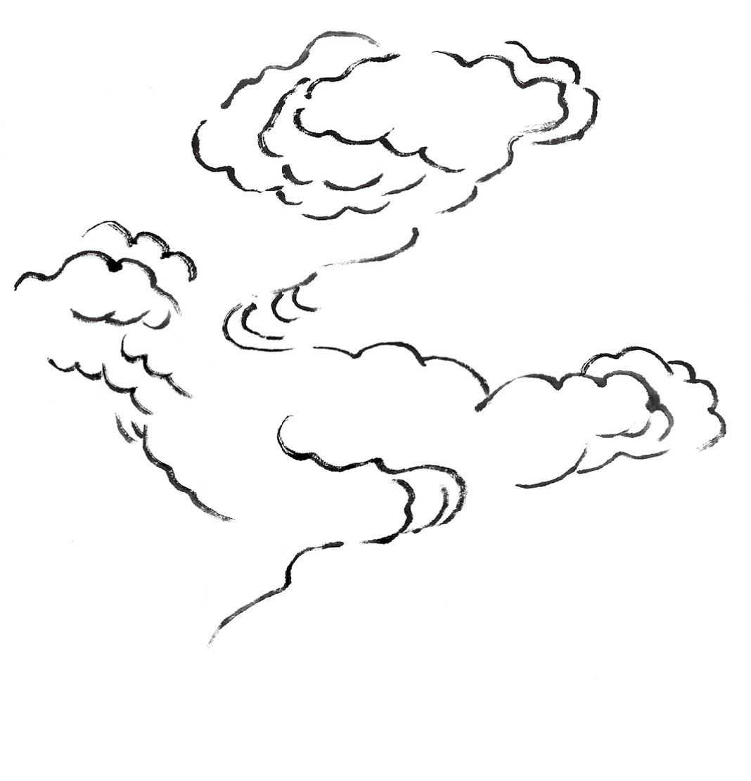 云和江水很难画其实是你的画法不对分步骤图解示范教你收藏