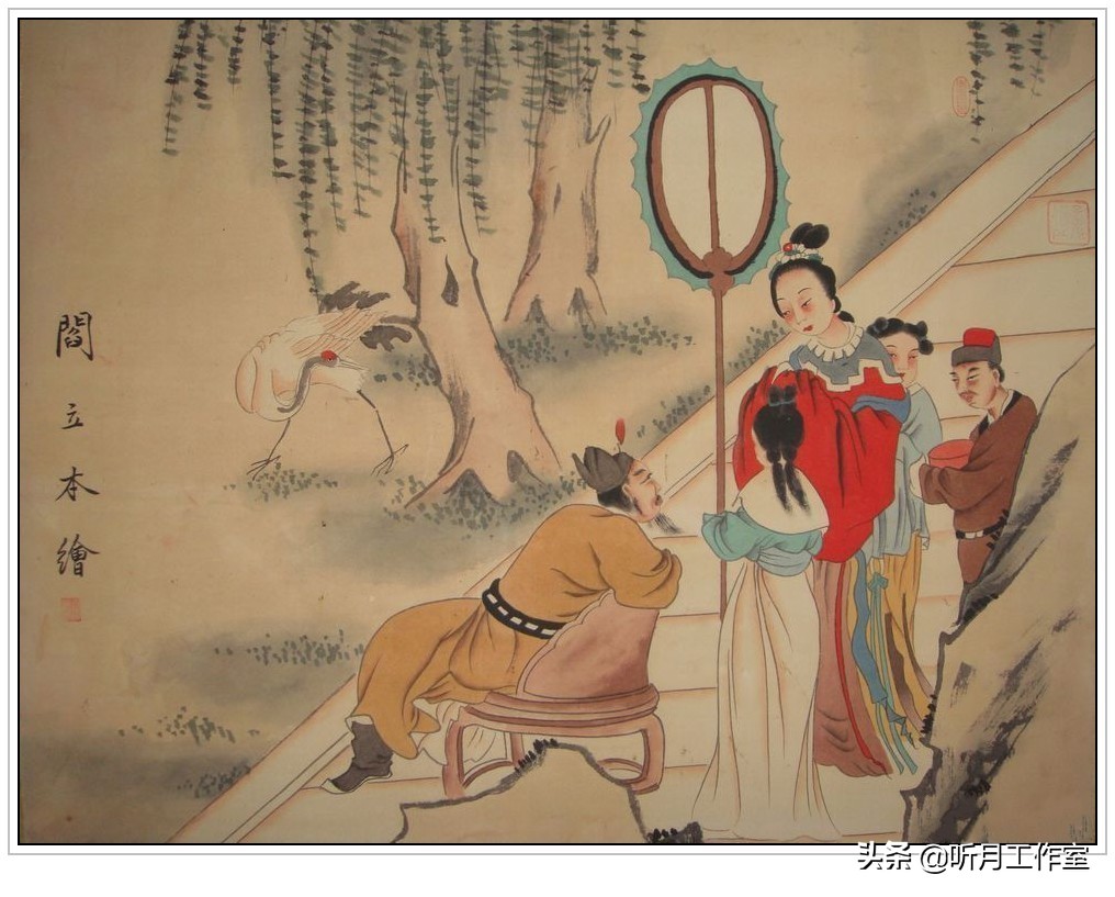 唐朝时期赫赫有名大画家阎立本十幅传世精品绘画赏析