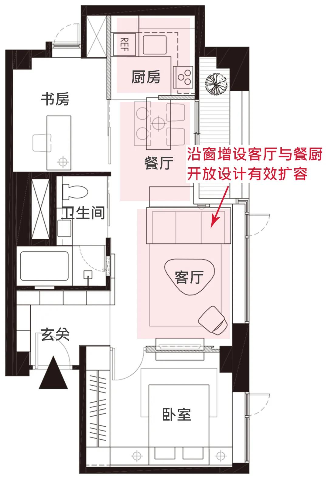 户型会布局，40㎡小户型也贼好用！格局显大三倍，都是亮点