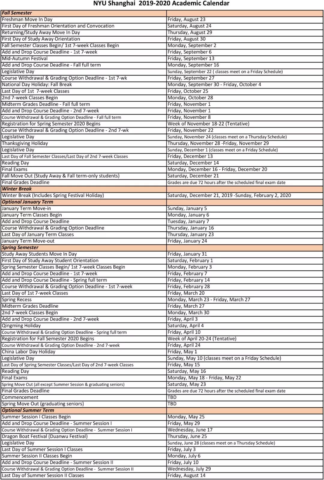 一眼望到明年暑假！一起来盘点申城大中小学校历