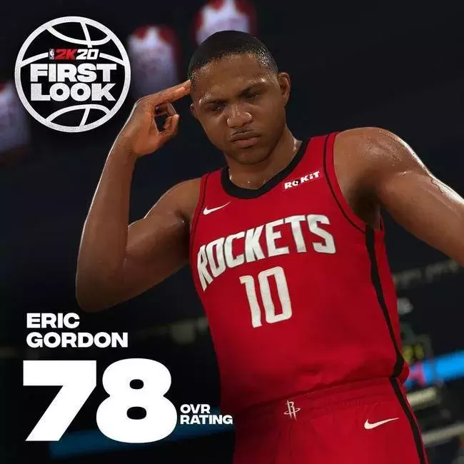 nba2k为什么没有戈登(2K能力值78！火箭戈登公开表达不满：你们到底咋想的？)