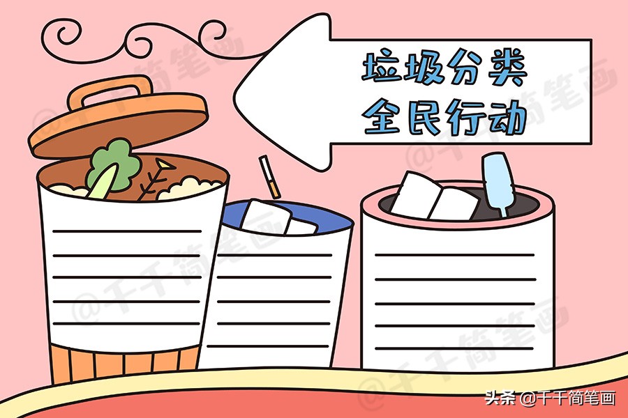 2020年校园主题手抄报模板，小学生必备手抄报作业，家长们快收藏