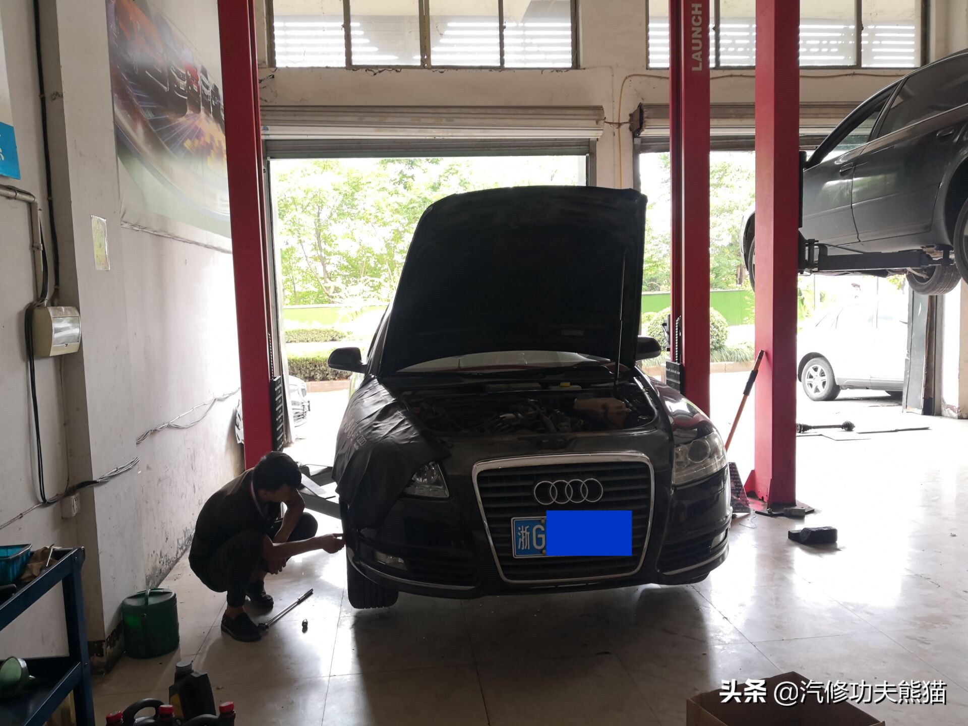 十年奥迪老A6L2.0严重烧机油彻底修复，老骥伏枥志在千里