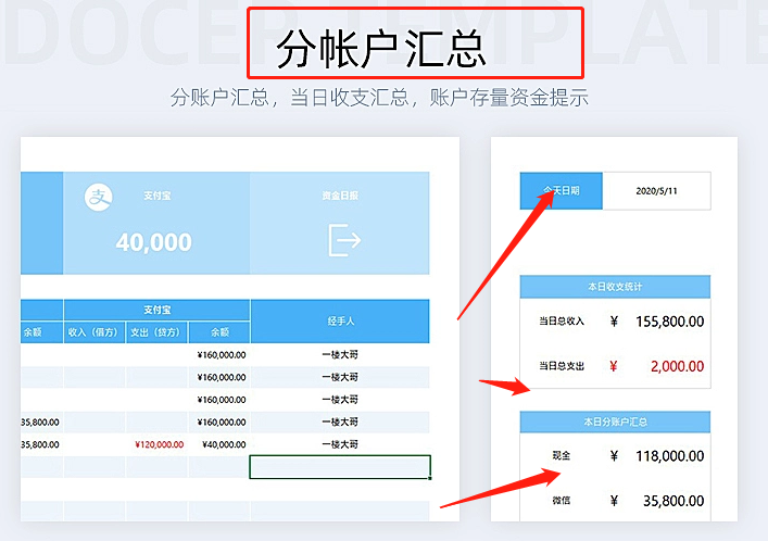 出纳账务管理系统！自动核算日记账现金盘点，轻松记账不加班