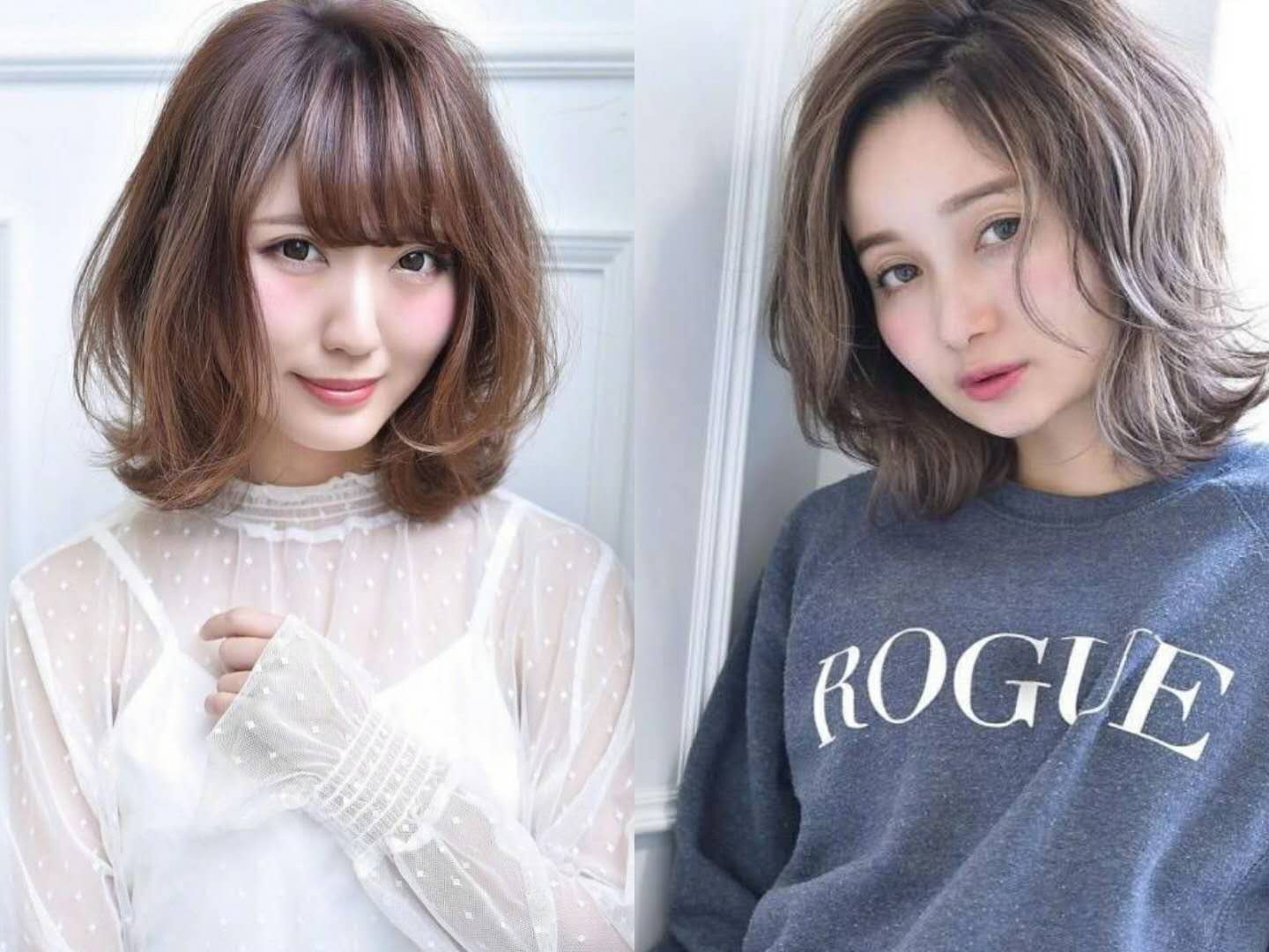 大圆脸适合什么刘海图片女生圆脸女生适合什么短发发型