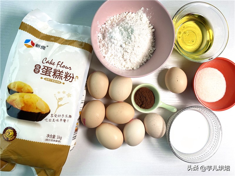 2分钟教你做网红古早蛋糕，云朵般柔软细腻，配方揭密，一次成功