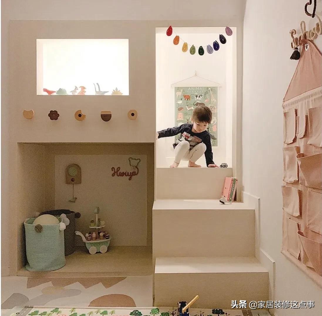 看了这些儿童房的设计后，发现我家只能叫“房间”