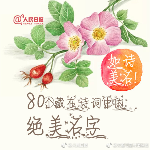 怎样给娃取名字？人民日报教你从诗词中找灵感，好听又有寓意