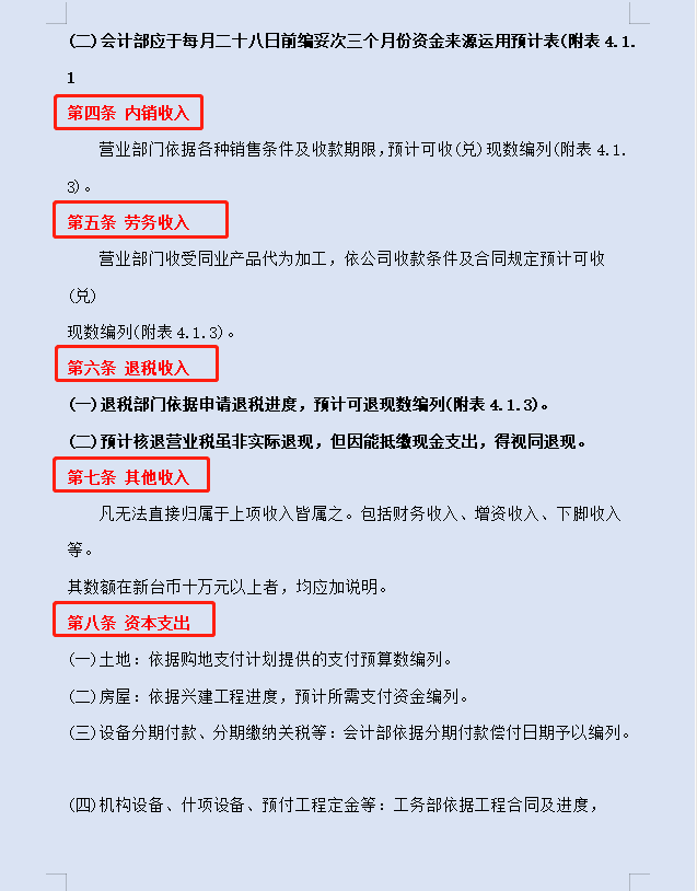 2021公司财务制度范本，31页完整版电子版，会计人员收好备用