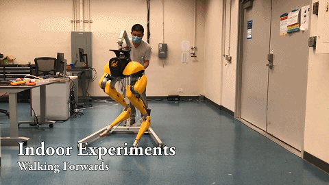 24岁浙大毕业生研发两足机器人，可以蹲伏走路和载重走路