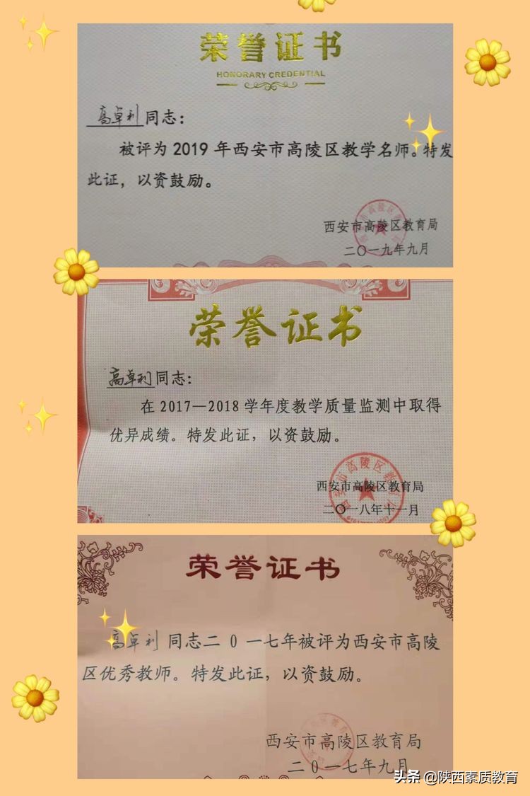 春风化雨浓 砥砺教育真——记西安市高陵区鹿苑中学教师高卓利