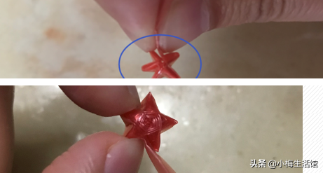 怎么利用塑料管折星星？