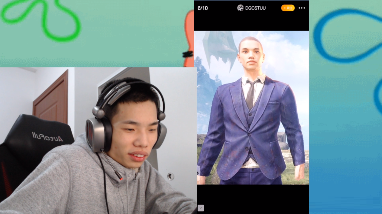 和平精英超话怎么发贴("吃鸡"玩家捏脸鲨鱼哟,直播获"猴王认证",简直