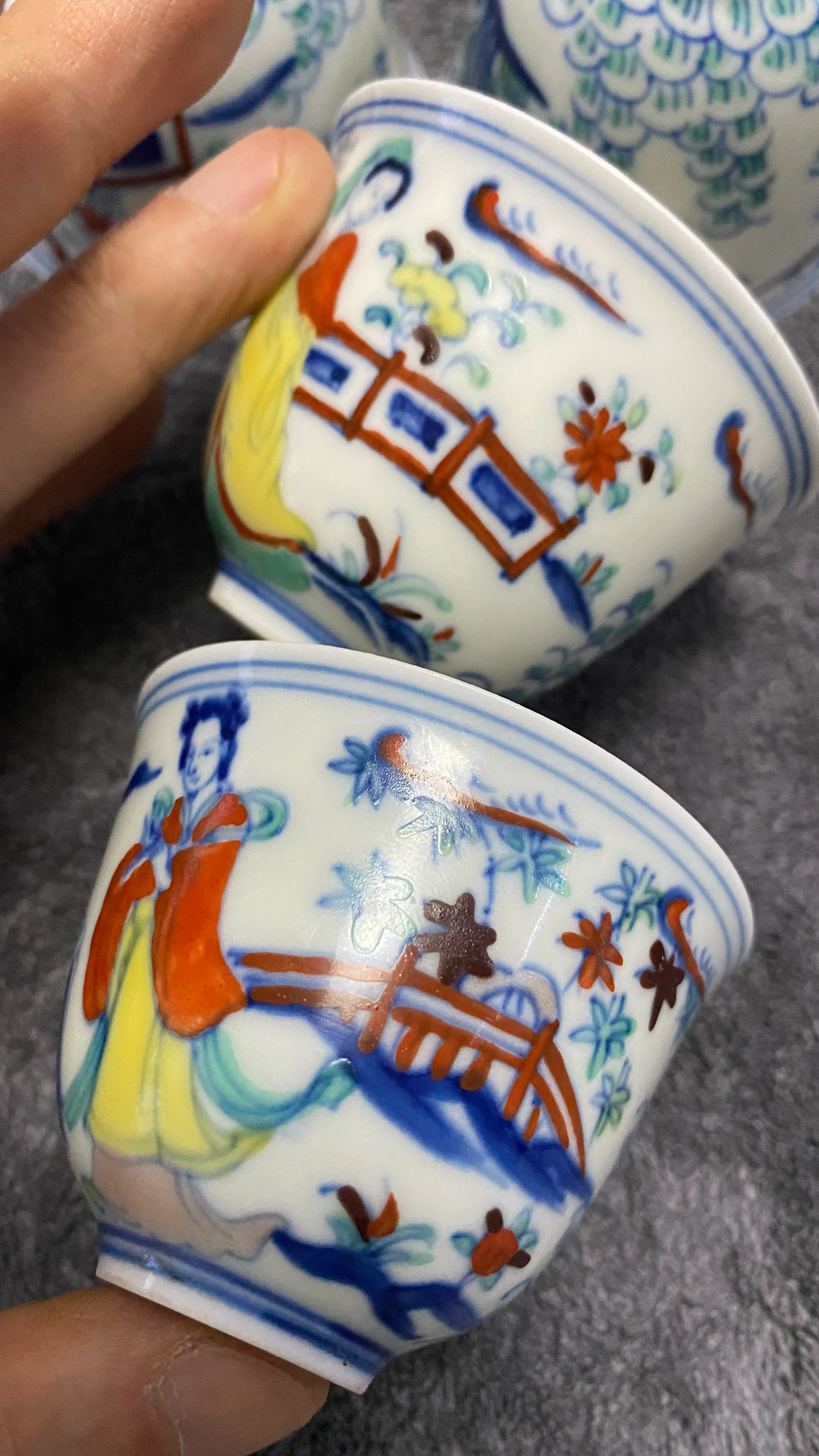 大明成化斗彩瓷器鉴定要点分享~成化真品打样!