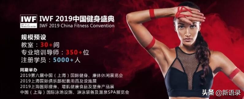 引领潮流，与世界对话——2019 IWF 国际健身展蓄势待发！