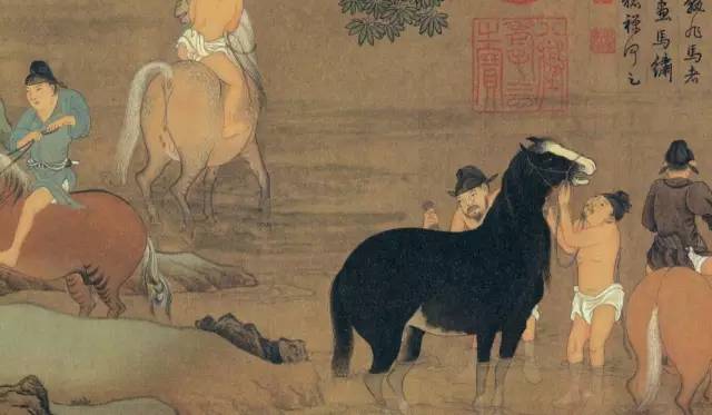 中国古今名家笔下的骏马，纵横驰骋