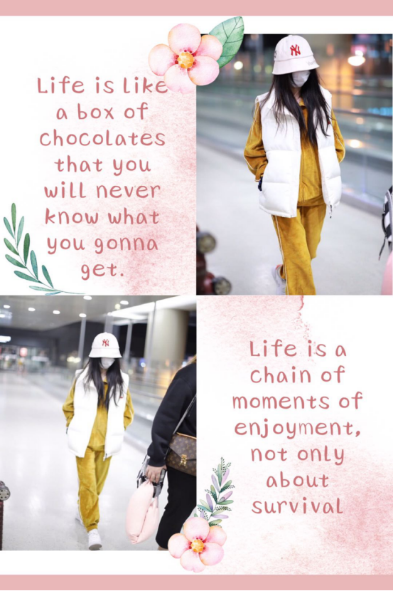 鞠婧祎的私服衣品真好，时尚造型减龄还显小，照着搭配“不翻车”