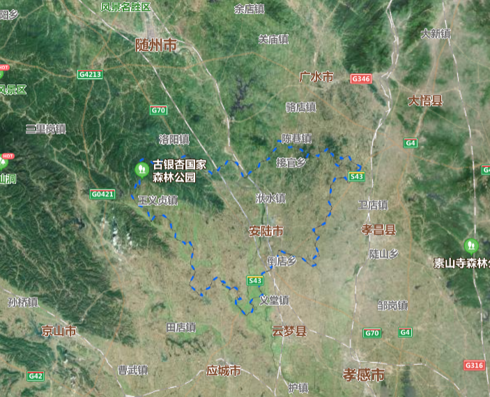 湖北省一县级市，人口超60万，建县历史超2200年