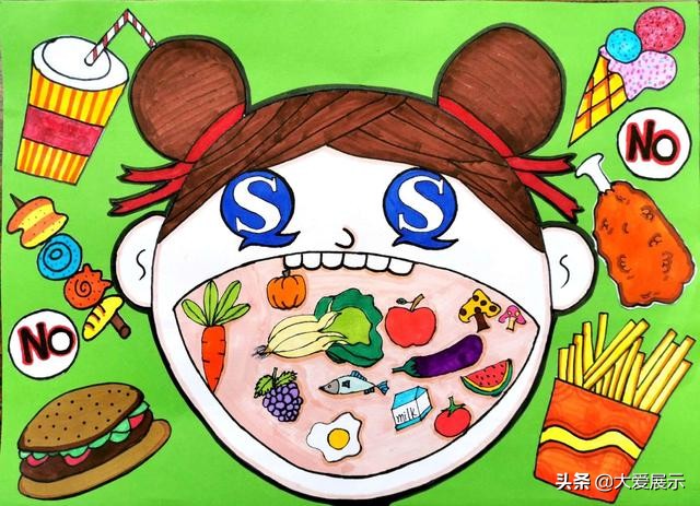 江门“食安与我”初小幼绘画比赛，人气王来自开平恩平鹤山广德