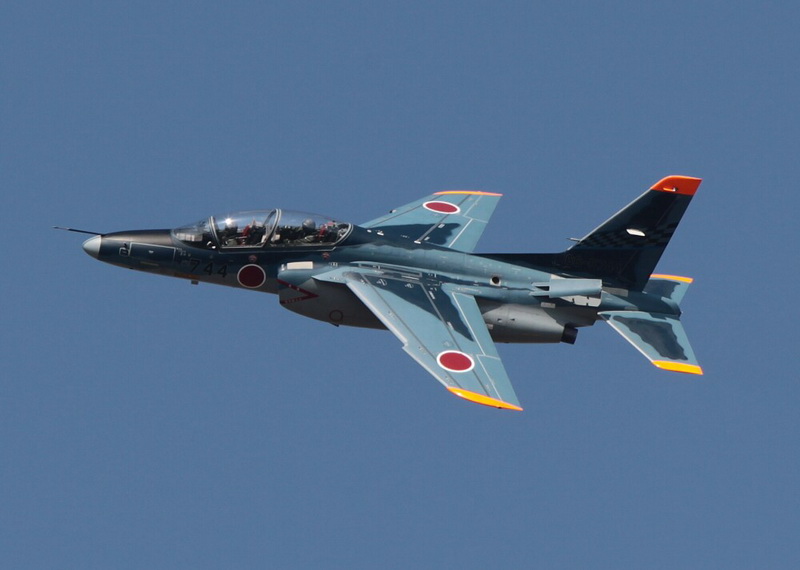 岛国航空工业的七款产品(三):川崎t-4教练机