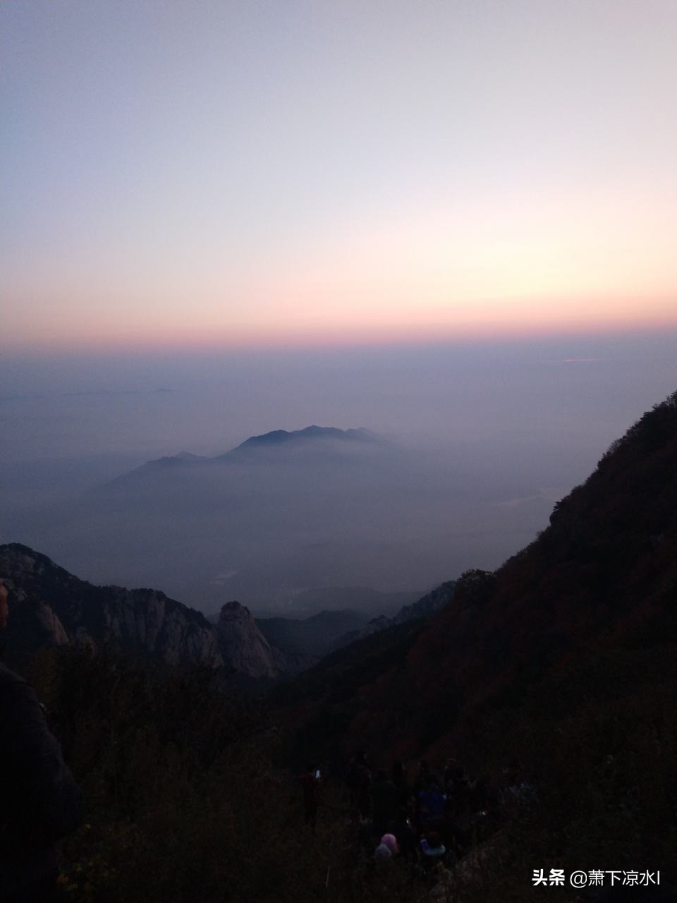 旅游攻略之夜爬泰山