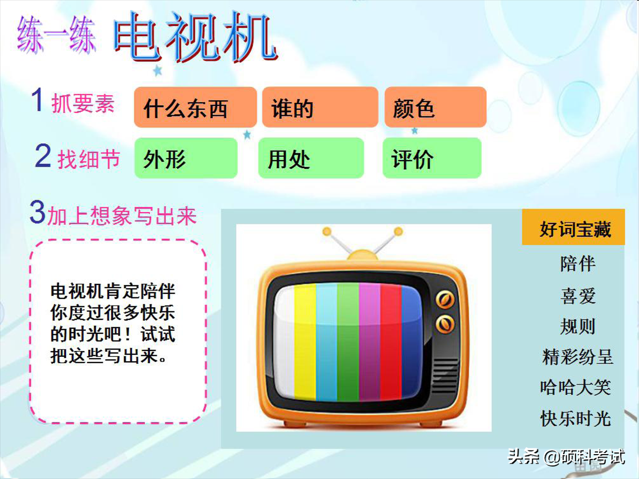 名师讲解：看图写话狠抓要素、找细节、加想象三步曲 干货 收藏好